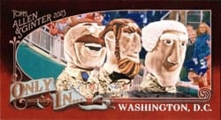 2023 Topps Allen & Ginter Mini Only In... The Presidents Race #OI-30 card