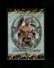 2026 Topps Chrome WWE The Rock Diamond Legacy The Rock #RDL-18 card