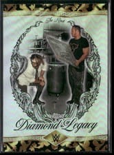 2026 Topps Chrome WWE The Rock Diamond Legacy The Rock #RDL-8 card