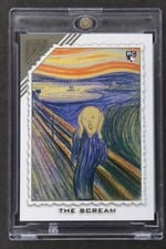 2022 Topps Gallery Works of Art The Scream #WOA-4 card
