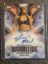 2025 Topps Exalted WWE Wrestling Apparition Autographs Thea Hail #APA-THL card