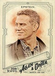 2018 Topps Allen & Ginter Base Set Theo Epstein #220 card