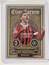 2024 Topps Merlin UEFA Elite Society Theo Hernandez #ES-1 card