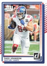 2025 Donruss Base Set Theo Johnson #211 card