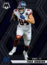 2025 Panini Mosaic Base Set Theo Johnson #217 card
