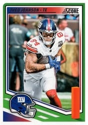 2025 Score Base Set Theo Johnson #192 card