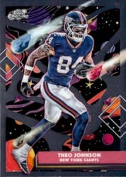 2025 Topps Cosmic Chrome Base Set Theo Johnson #73 card