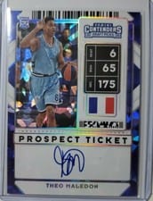 2020 Panini Contenders Draft Picks Theo Maledon #58 card