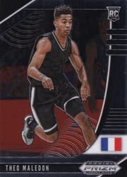2020 Panini Prizm Draft Picks Base Set Theo Maledon #17 card