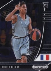 2020 Panini Prizm Draft Picks Base Set Theo Maledon #57 card