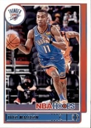 2021-22 Hoops Base Set Theo Maledon #63 card