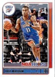 2021-22 Hoops Winter Base Set Theo Maledon #63 card