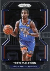 2021-22 Panini Prizm Base Set Theo Maledon #179 card