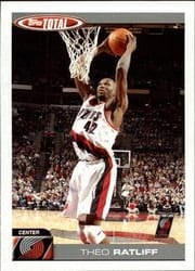 2004-05 Topps Total Base Set Theo Ratliff #152 card