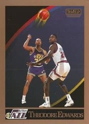 1990-91 SkyBox Base Set Theodore Edwards #277 card