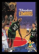 1992-93 SkyBox Base Set Theodore Edwards #364 card