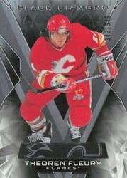 2025-26 Upper Deck Black Diamond Base Set Theoren Fleury #BDB-TF card