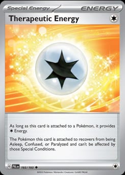 Paldea Evolved Therapeutic Energy #193 card