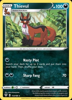 Darkness Ablaze Thievul #113 card