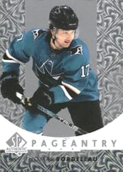 2022-23 SP Authentic Pageantry Thomas Bordeleau #P-71 card