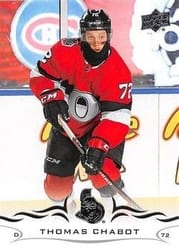 2018-19 Upper Deck Base Set Thomas Chabot #126 card