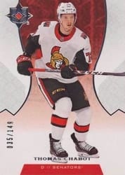 2019-20 Upper Deck Ultimate Collection Base Set Thomas Chabot #56 card