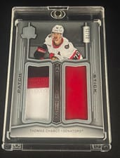 2024-25 Upper Deck The Cup Materialisticks Thomas Chabot #MS-TC card