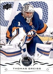 2018-19 Upper Deck Base Set Thomas Greiss #365 card