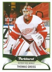 2021-22 Parkhurst Base Set Thomas Greiss #152 card