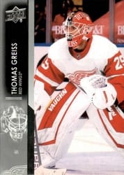 2021-22 Upper Deck Base Set Thomas Greiss #65 card