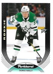 2020-21 Parkhurst Base Set Thomas Harley #299 card