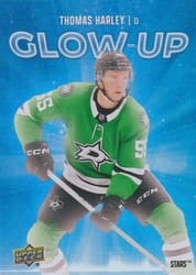 2025-26 Upper Deck Glow-Up Thomas Harley #GU-11 card