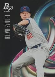 2018 Bowman Platinum Top Prospects Thomas Hatch #TOP-69 card