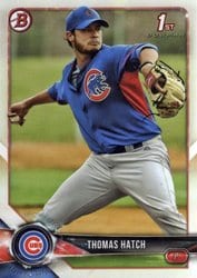 2018 Bowman Prospects Thomas Hatch #BP12 card