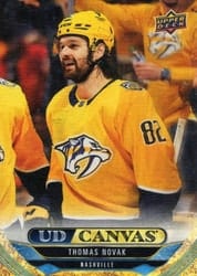 2024-25 Upper Deck UD Canvas Thomas Novak #C-38 card