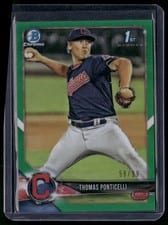 2018 Bowman Draft Thomas Ponticelli Chrome #BDC-42 card