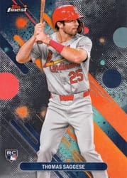 2025 Finest Base Set Thomas Saggese #9 card