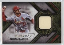 2025 Topps Tier One Rookie Relics Thomas Saggese #RR-TS card