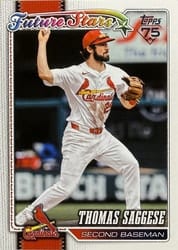 2026 Topps Base Set Thomas Saggese #567 card