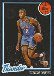 2025-26 Topps 1980-81 Topps Basketball Thomas Sorber #80BK-61 card
