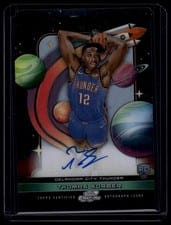 Thomas Sorber 2025-26 Topps Cosmic Chrome First Flight Signatures card