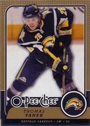 2008-09 O-Pee-Chee Base Set Thomas Vanek #256 card