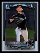 Thomas White 2025 Bowman Chrome Prospects card