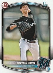 2025 Bowman Prospects Thomas White #BP-69 card