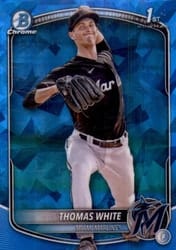 2025 Bowman Sapphire Edition Base Set Thomas White #BCP-69 card