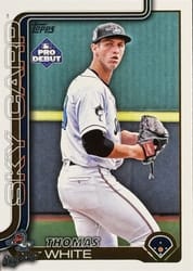 2025 Topps Pro Debut Base Set Thomas White #PD-11 card