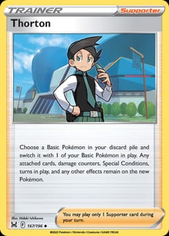 Lost Origin Thorton #167 card