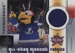 2024-25 SP Game Used 2024 All-Star Mascot Fabrics Thunderbug #ASMF-21 card