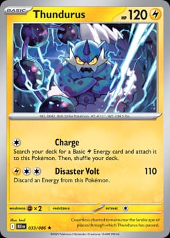 Black Bolt Thundurus #33 card