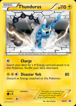 BW Black Star Promos Thundurus #BW41 card